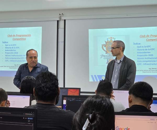 ITB inauguró el Club de Programación Competitiva para impulsar el talento de futuros desarrolladores de software
