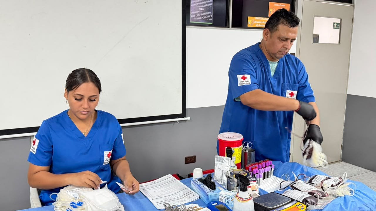 ITB desarrolló una nueva jornada de donación de sangre en el Campus Boyacá.