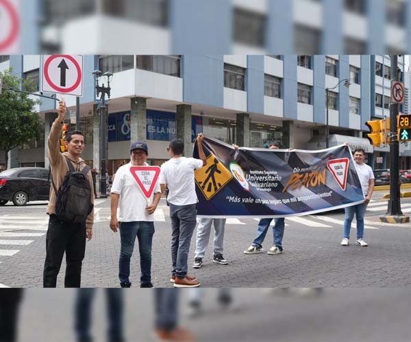 ITB promovió una movilidad responsable durante la jornada “Guayaquil Camina Seguro”