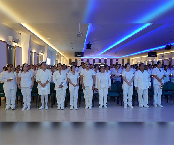 ITB desarrolló la XLII Ceremonia de la Luz de la carrera de Técnico Superior en Enfermería