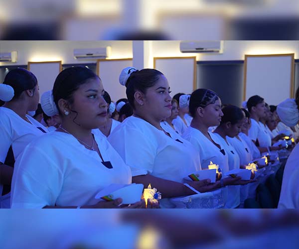 ITB desarrolló la XLII Ceremonia de la Luz de la carrera de Técnico Superior en Enfermería