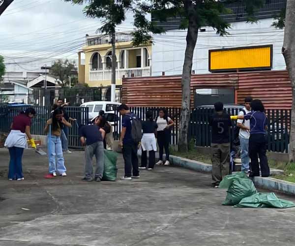 Estudiantes de FACES impulsaron la minga “Huellas que transforman”