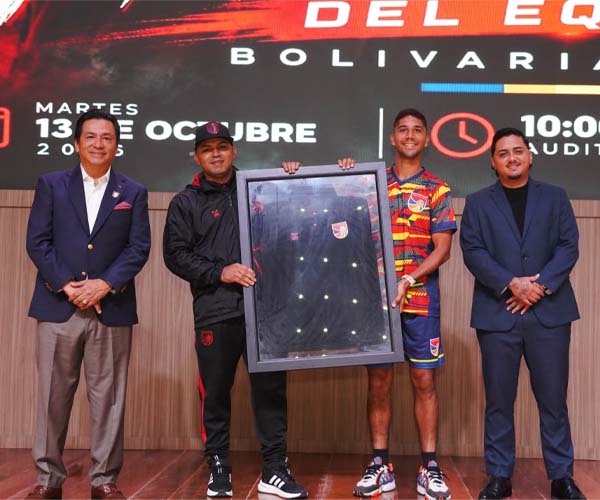 Bolivarianos Sporting Club presenta a su equipo masculino para el Torneo Universitario de la FEF