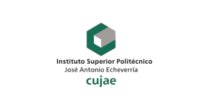 Universidad Tecnológica de La Habana José Antonio Echeverría