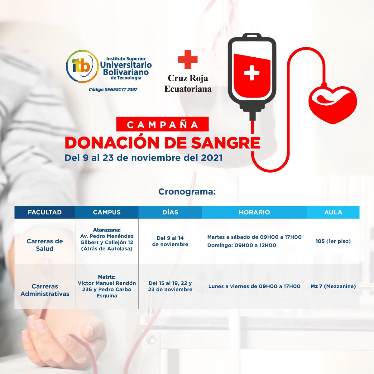 Campaña Donación de Sangre