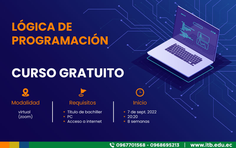 ¡Aprovecha la oportunidad! Curso Gratuito: Lógica de Programación