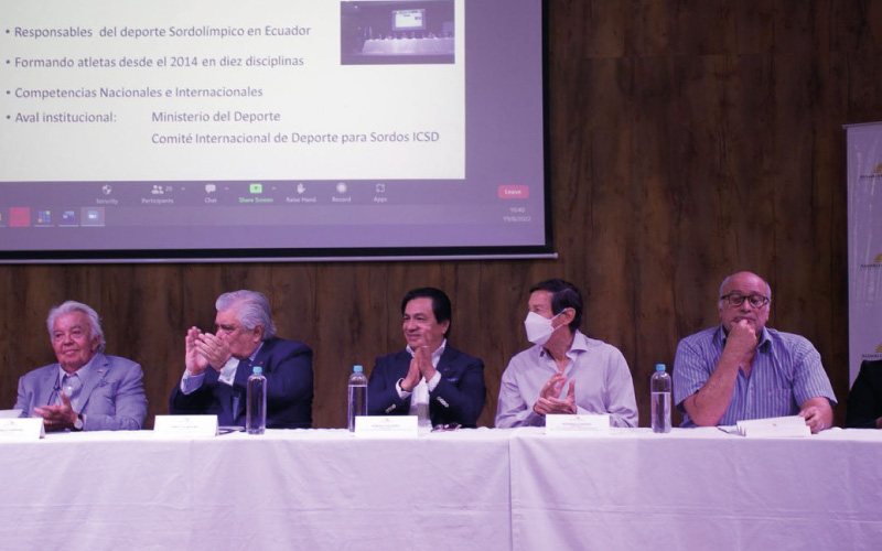 Estudiantes de la carrera de Rehabilitación participaron de taller de “Deporte Profesional”