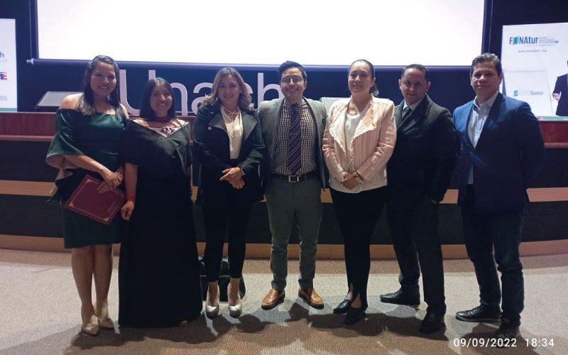 ITB presente en el Foro Nacional de Turismo Evelyn García Vera, coordinadora de la carrera Guía Nacional de Turismo
