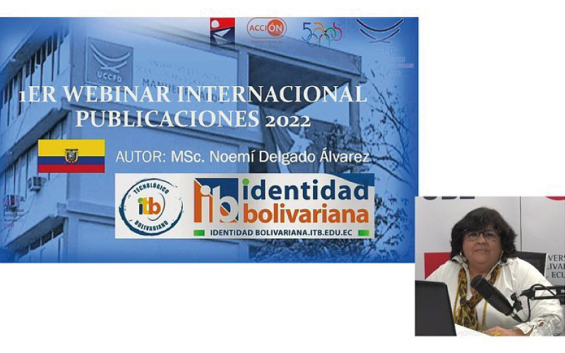 ITB presente en el Primer Webinar Internacional Publicaciones 2022