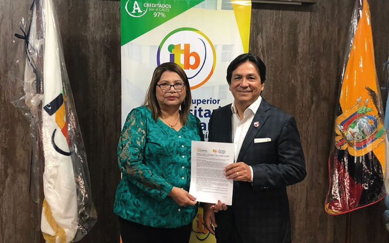 ITB estableció un convenio de cooperación interinstitucional con la Federación de Colegios Particulares Laicos del Guayas (FEDEPAL)