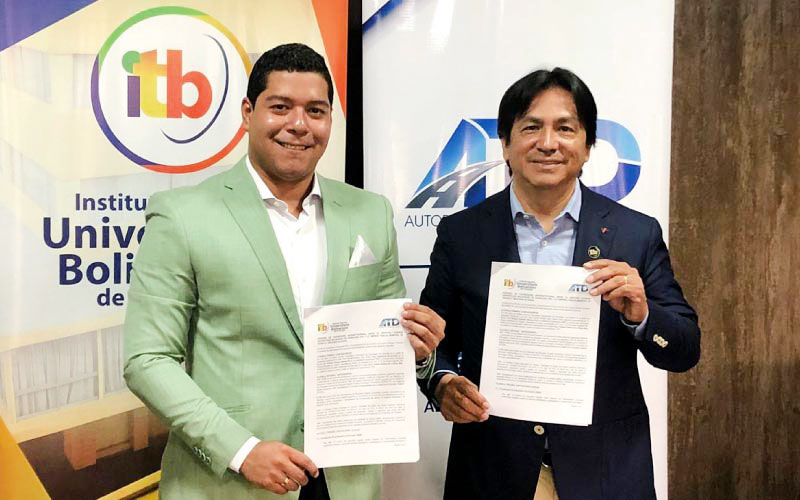 SE FIRMA Convenio de cooperación interinstitucional entre el Instituto Superior Universitario Bolivariano de Tecnología (ITB) y la Empresa Pública Mun