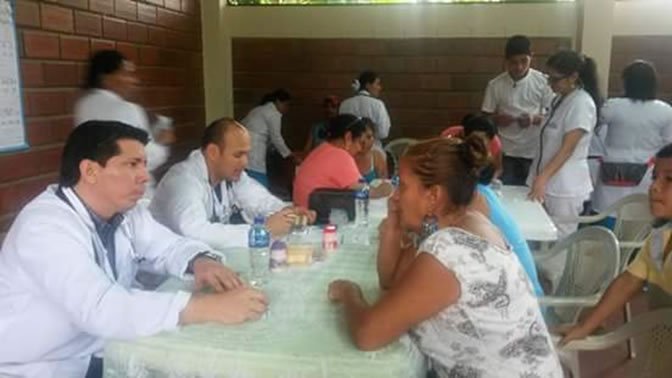 BRIGADA MÉDICA EN RECINTO - LA BÉLGICA, CANTÓN YAGUACHI