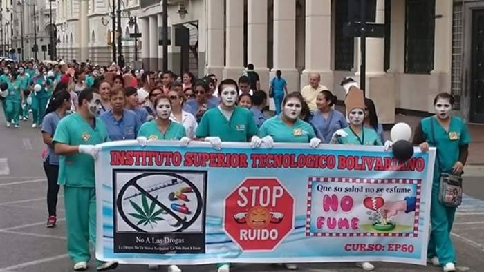 CAMINATA - CONTRA LA CONTAMINACIÓN ACÚSTICA AMBIENTAL Y DROGAS TÓXICAS