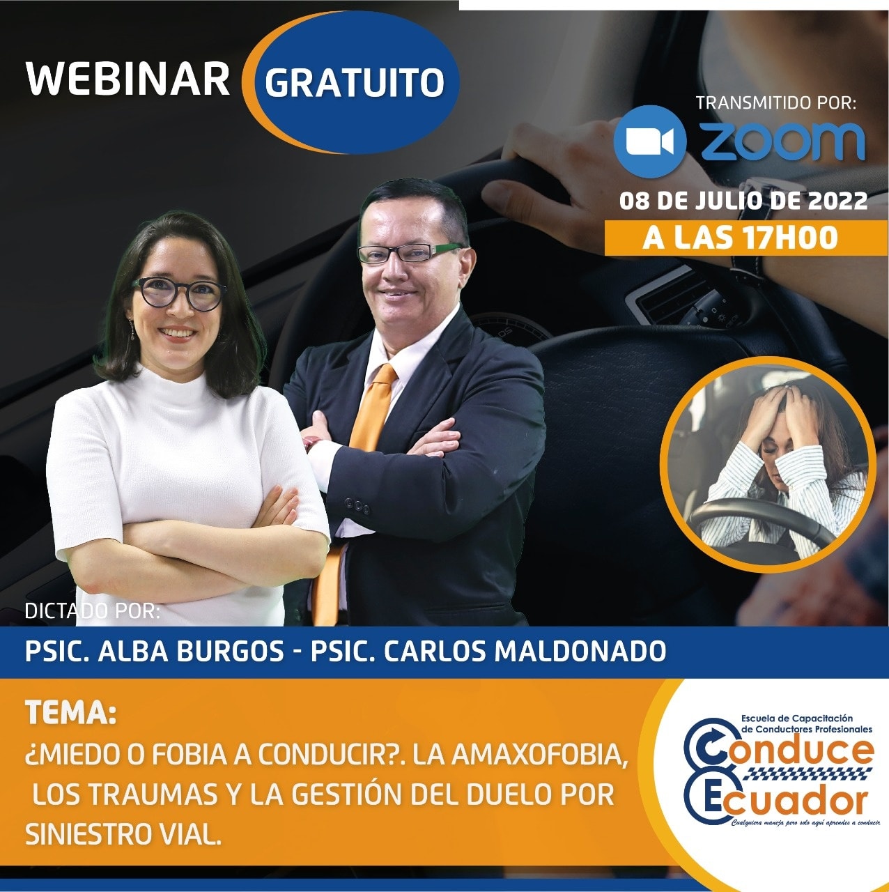 WEBINAR GRATUITO CONDUCE ECUADOR