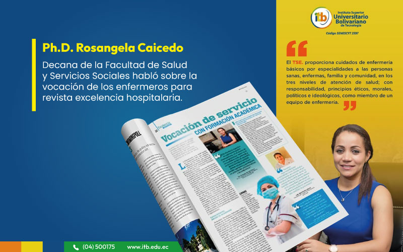 Diario El Universo a la Ph. D. Rosangela Caicedo