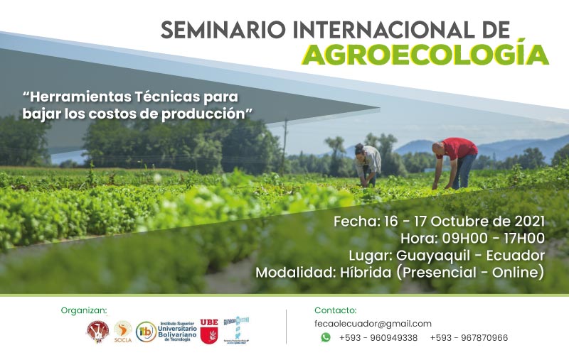 SEMINARIO INTERNACIONAL DE AGROECOLOGÍA