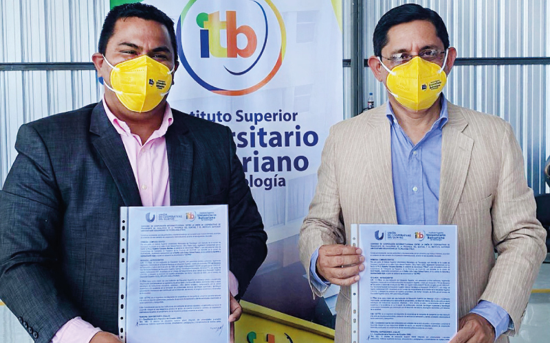 ITB firma un nuevo convenio Con la finalidad de otorgar múltiples beneficios a los socios de la Unión de Cooperativas de Transporte de pasajeros