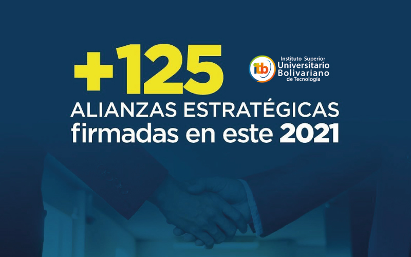 El Instituto Universitario Bolivariano firmó más de 125 convenios. Con el objetivo de seguir brindando una educación de excelencia