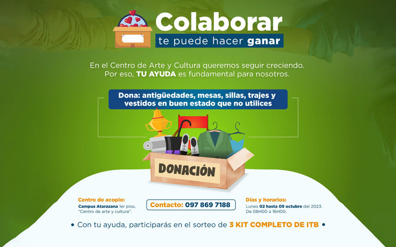  ¡GANA KITS COMPLETOS DEL ITB! 