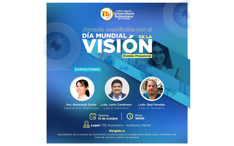 Únete a nosotros para celebrar el Día Mundial de la Visión 