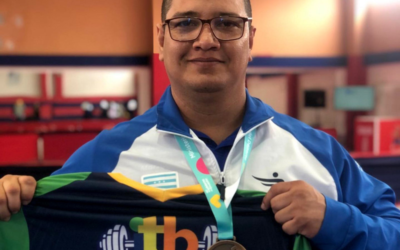 Estudiante del ITB logra medalla en los VII Juegos Nacionales de Deporte Adaptado.