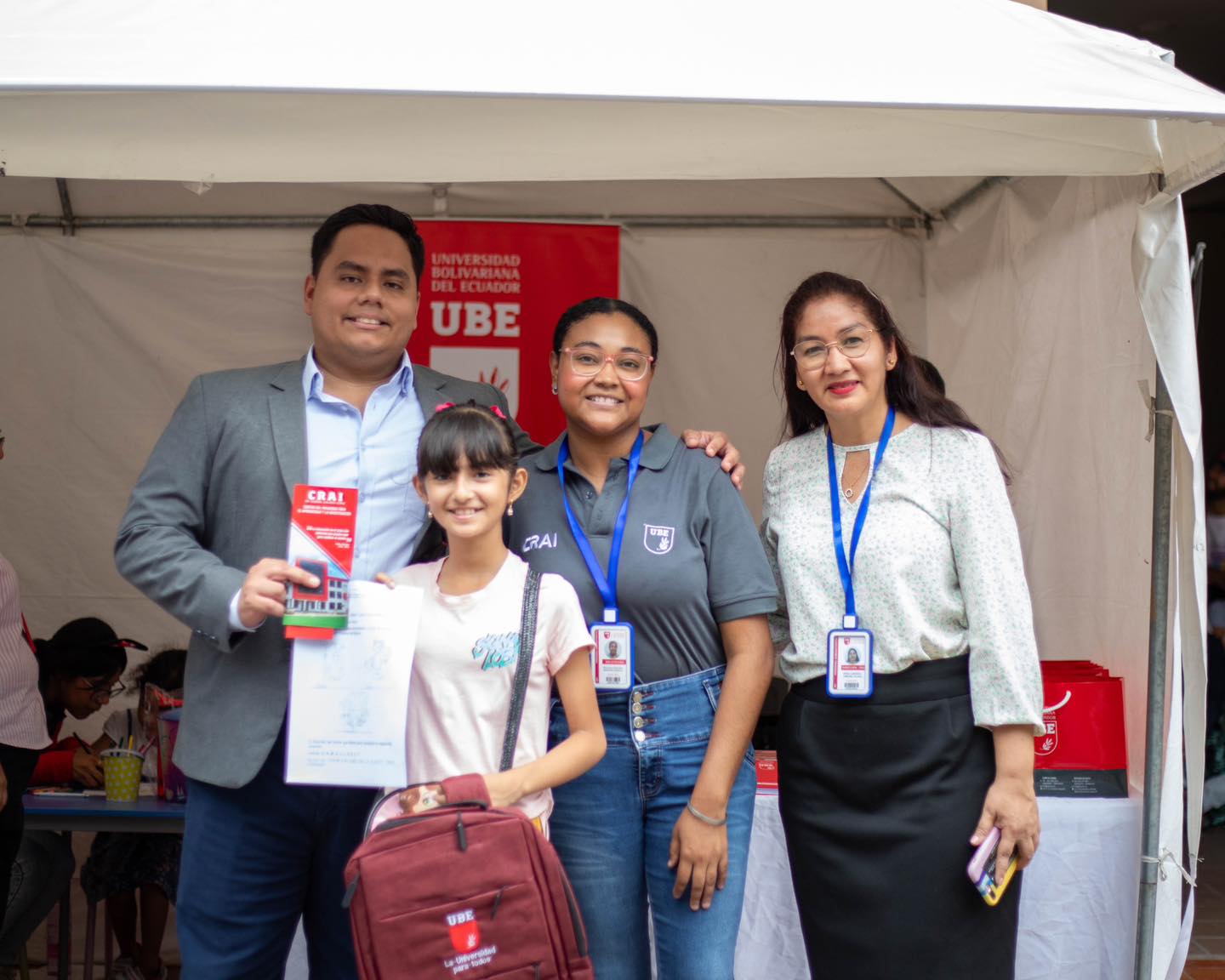 El CRAI de la UBE forma parte de la 1ra Feria del Libro Internacional
