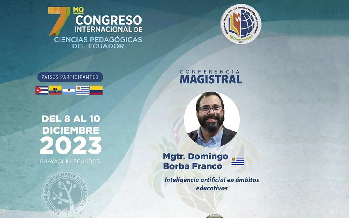 No te pierdas el VII Congreso Internacional de Ciencias Pedagógicas del Ecuador 