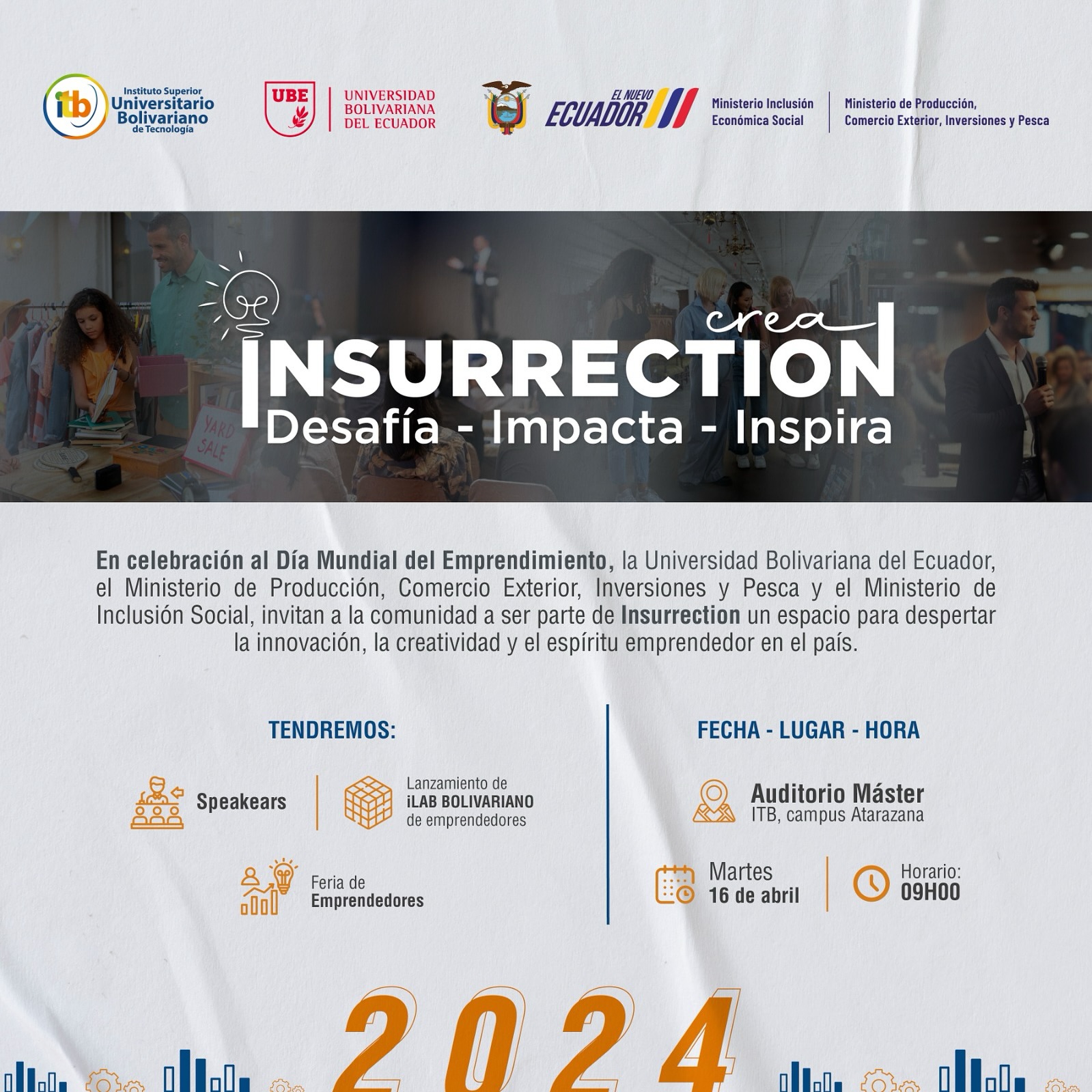 ¡Desafía, impacta, inspira!