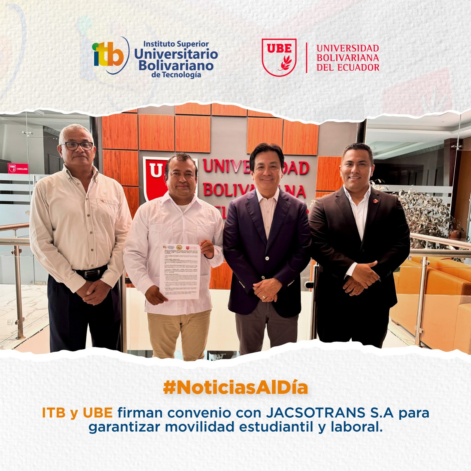 Convenio de cooperación interinstitucional 