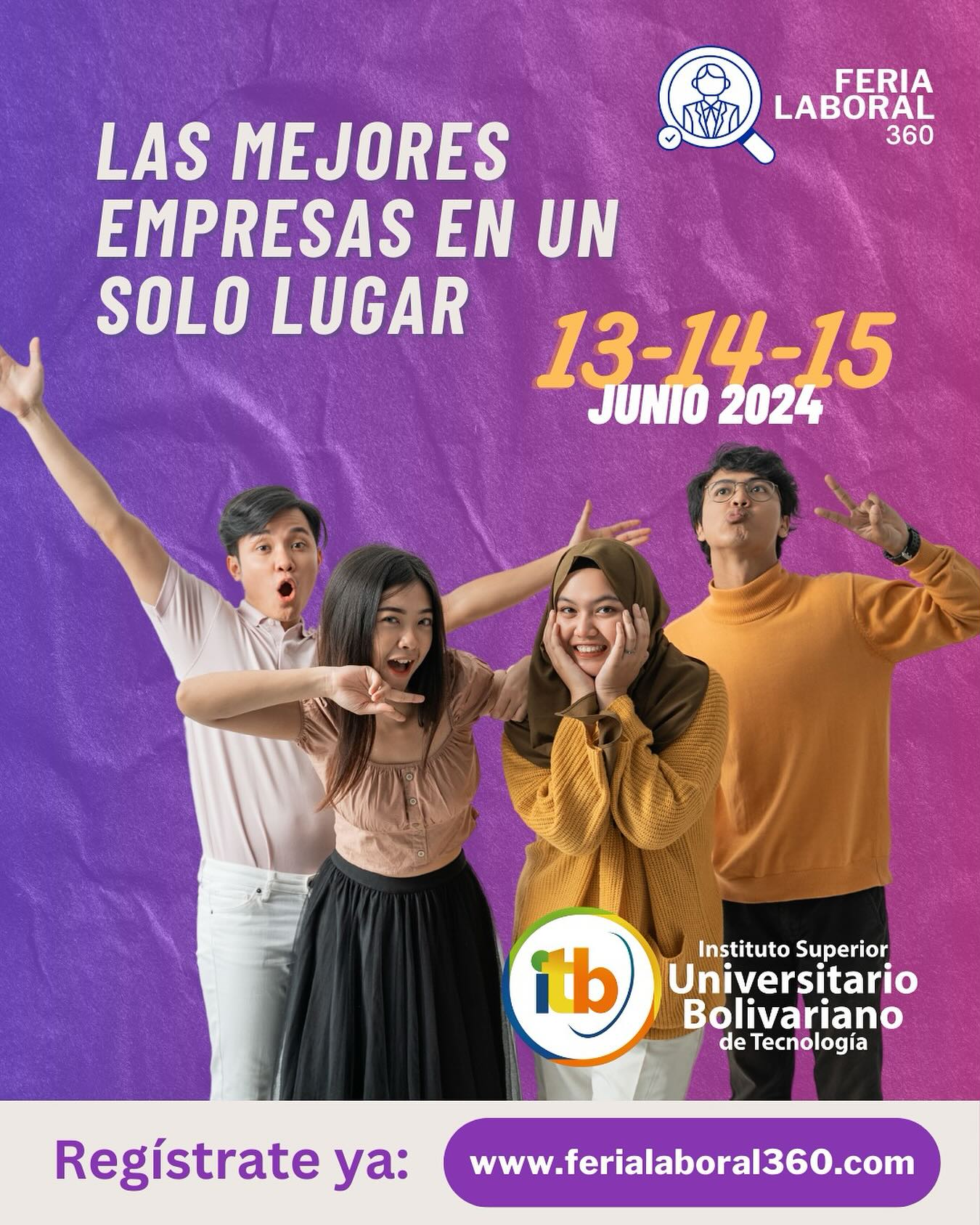 ¡Mañana comienza la Feria Laboral 360!