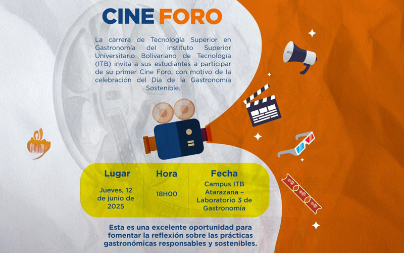 ¡Primer Cine Foro Gastronómico! 