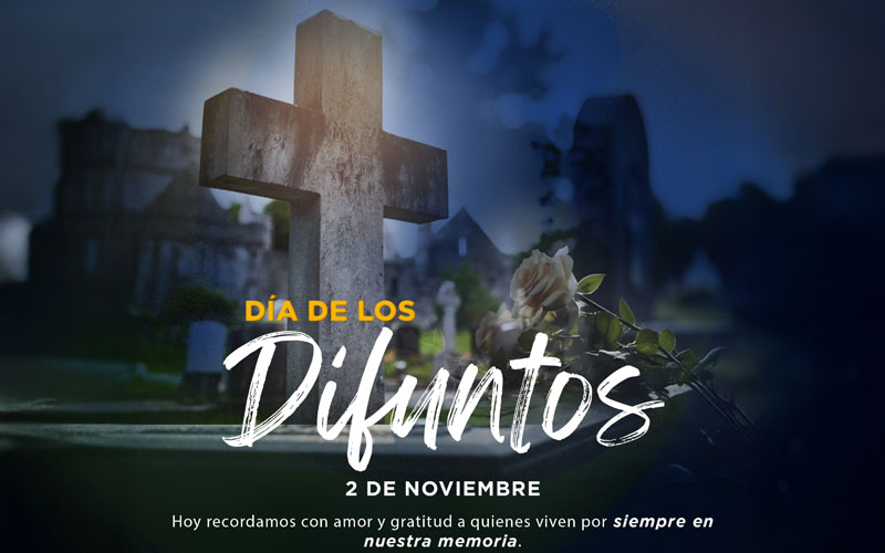 El Día de los Difuntos nos invita a honrar la memoria de nuestros seres queridos.