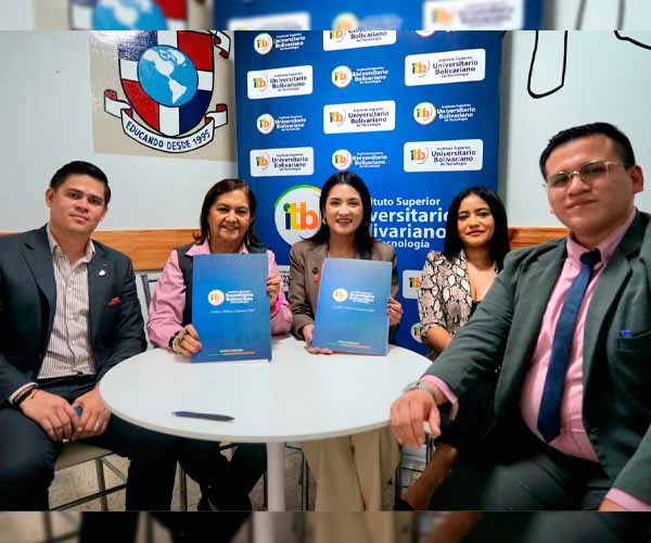 ITB y la Unidad Educativa Nuevo Continente suscriben convenio para fortalecer la formación académica