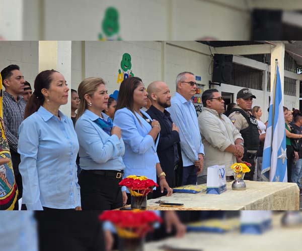 ITB participó en inicio del año escolar de la Unidad Educativa Presidente Velasco Ibarra