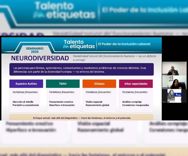 Experta del ITB comparte estrategias para impulsar la inclusión laboral desde la neurodiversidad