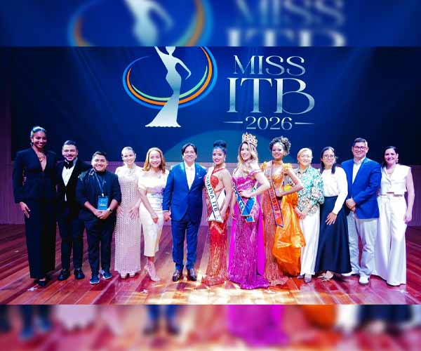 Rosa Monar, estudiante de la carrera Rehabilitación Física es coronada como Miss ITB 2026.