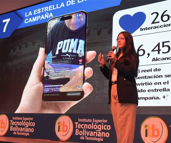 Estudiantes de Marketing Digital y Redes Sociales presentan proyectos novedosos en Elevator Pitch