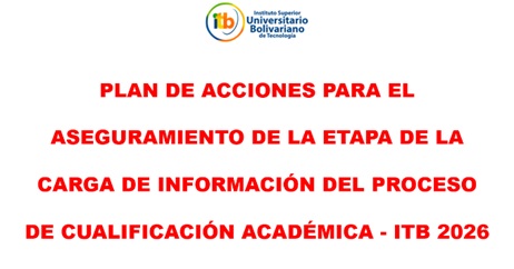 El ITB prepara a autoridades y docentes para la carga de evidencias al SIIES en su proceso de Cualificación Académica